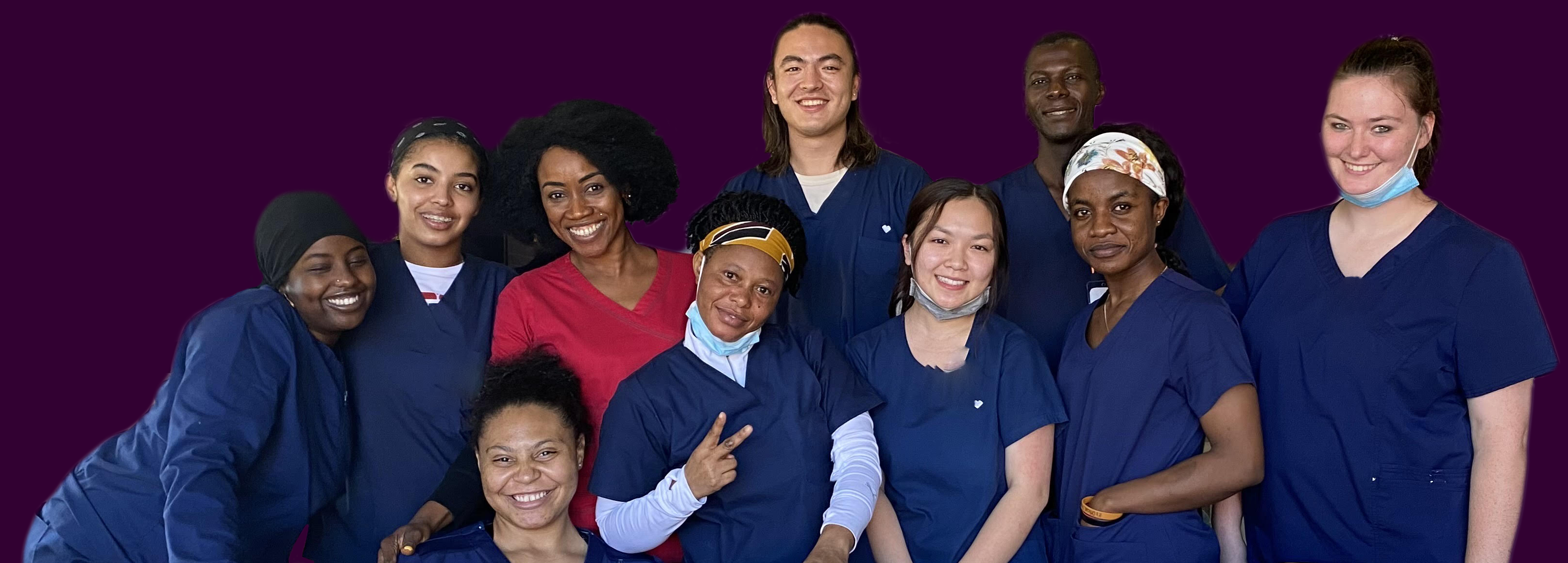 Allure Health Services healthcare training students